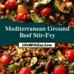 Mediterranean Ground Beef Stir-Fry Pin 1