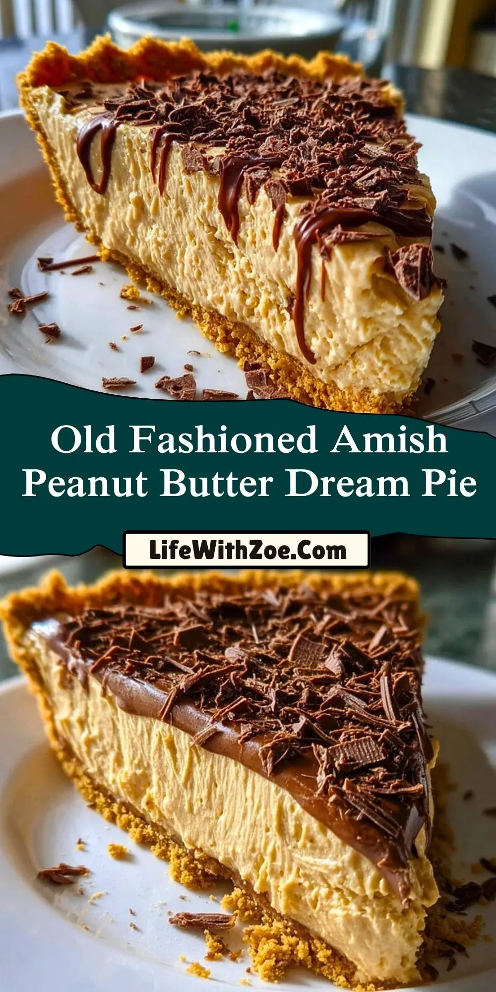 Old Fashioned Amish Peanut Butter Dream Pie (2)
