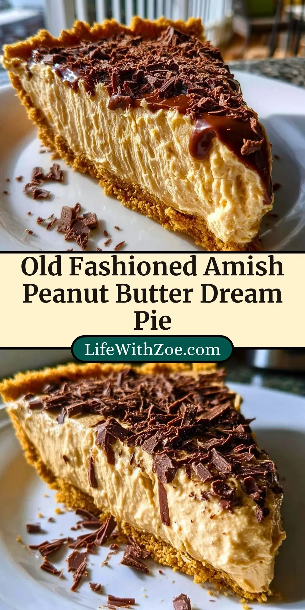Old Fashioned Amish Peanut Butter Dream Pie (3)