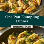 One Pan Dumpling Dinner Pin 1
