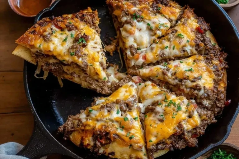 Patty Melt Pizza