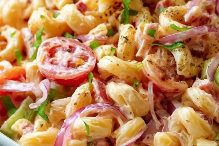 Pink Cadillac Pasta Salad