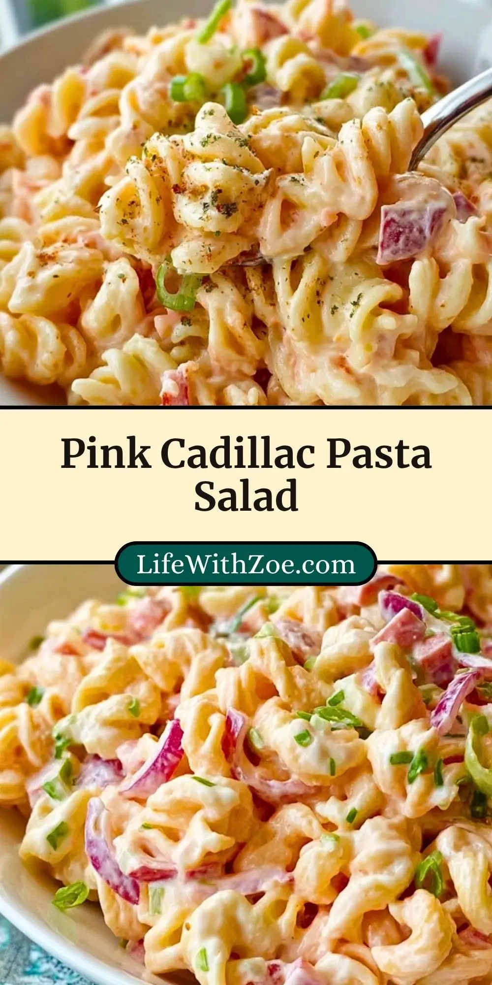 Pink Cadillac Pasta Salad Pin 2
