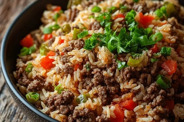 Quick and Tasty Dirty Rice with Ground Beef 1
