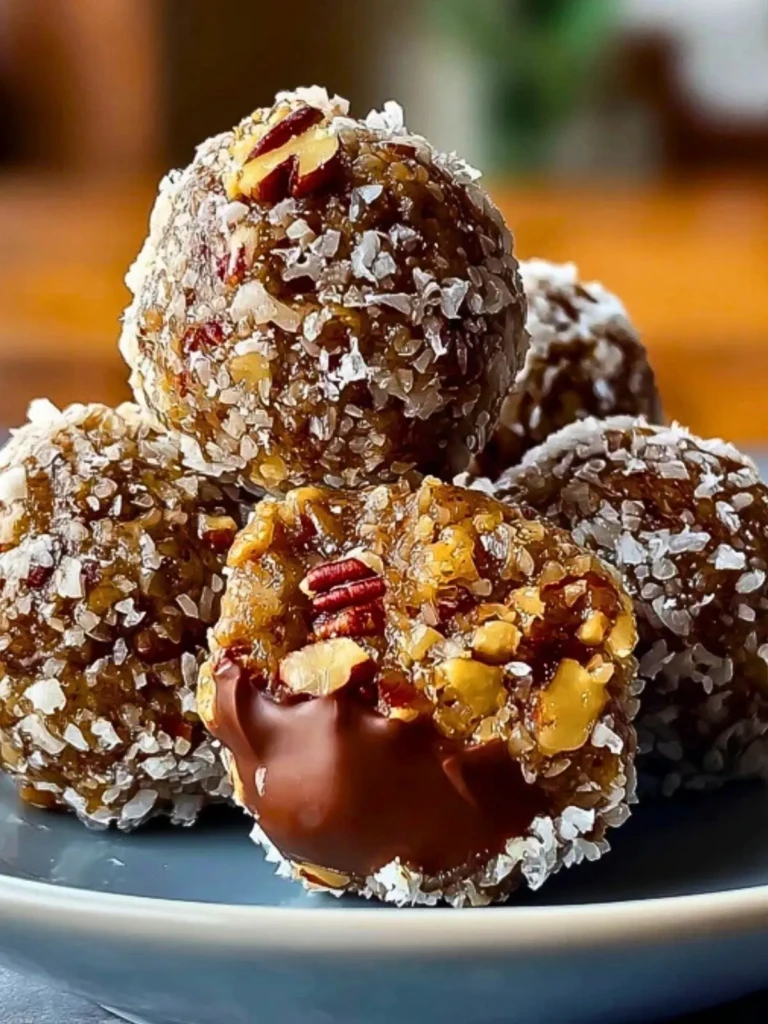Quick No-Bake Pecan Dessert Balls 2