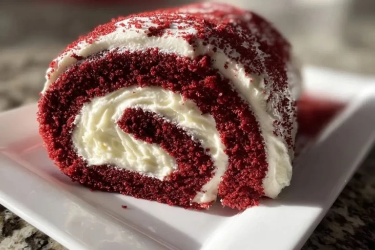 Red Velvet Cake Roll