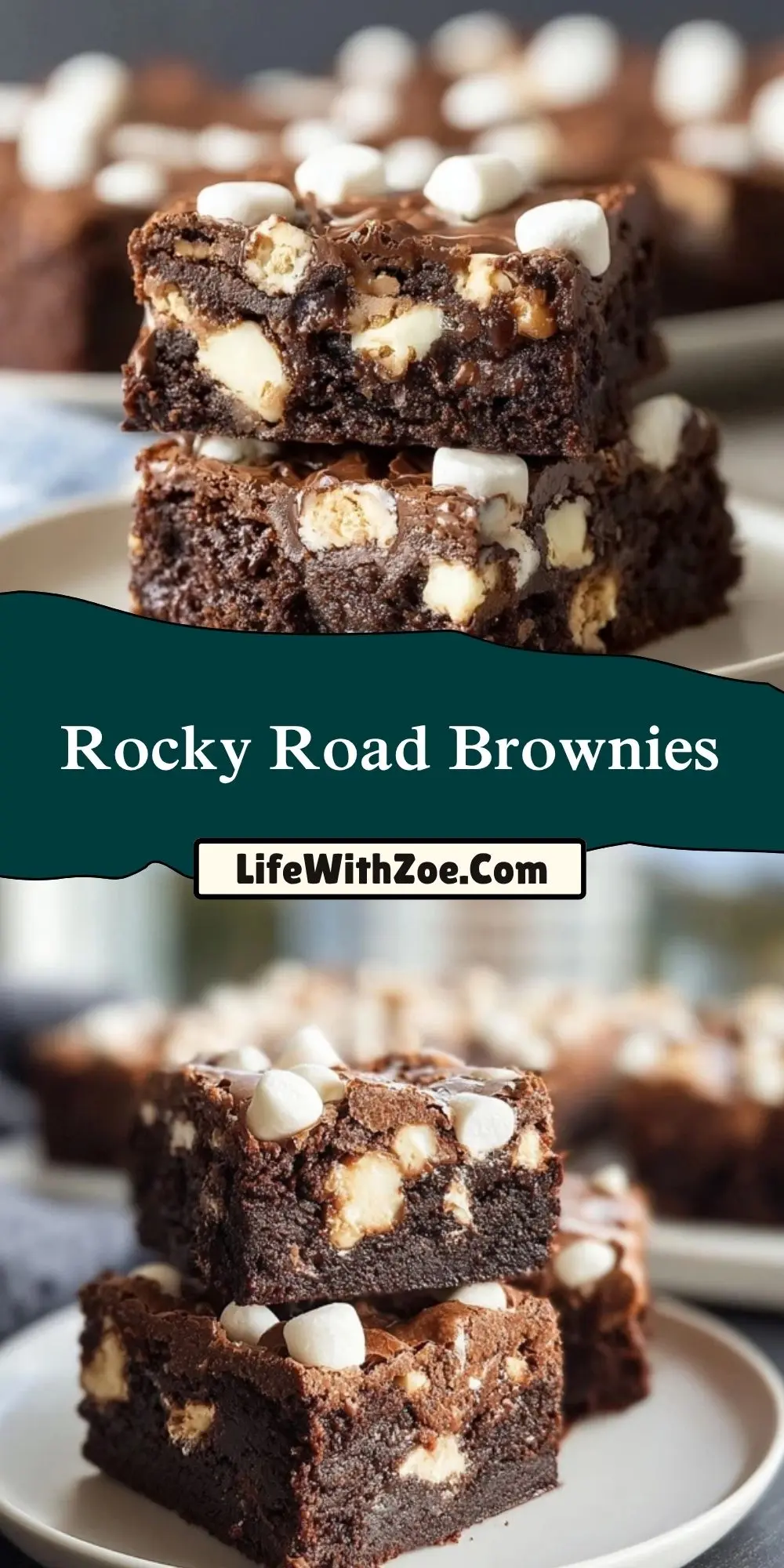 Rocky Road Brownies Pin 1