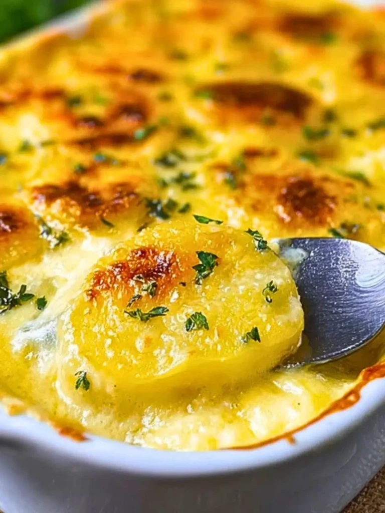 Scalloped Potatoes with Three Cheeses 2