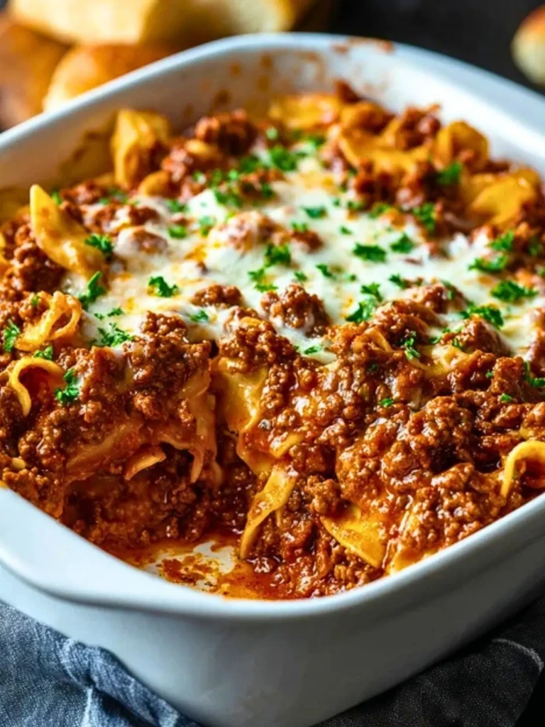 Sloppy Joe Casserole 2
