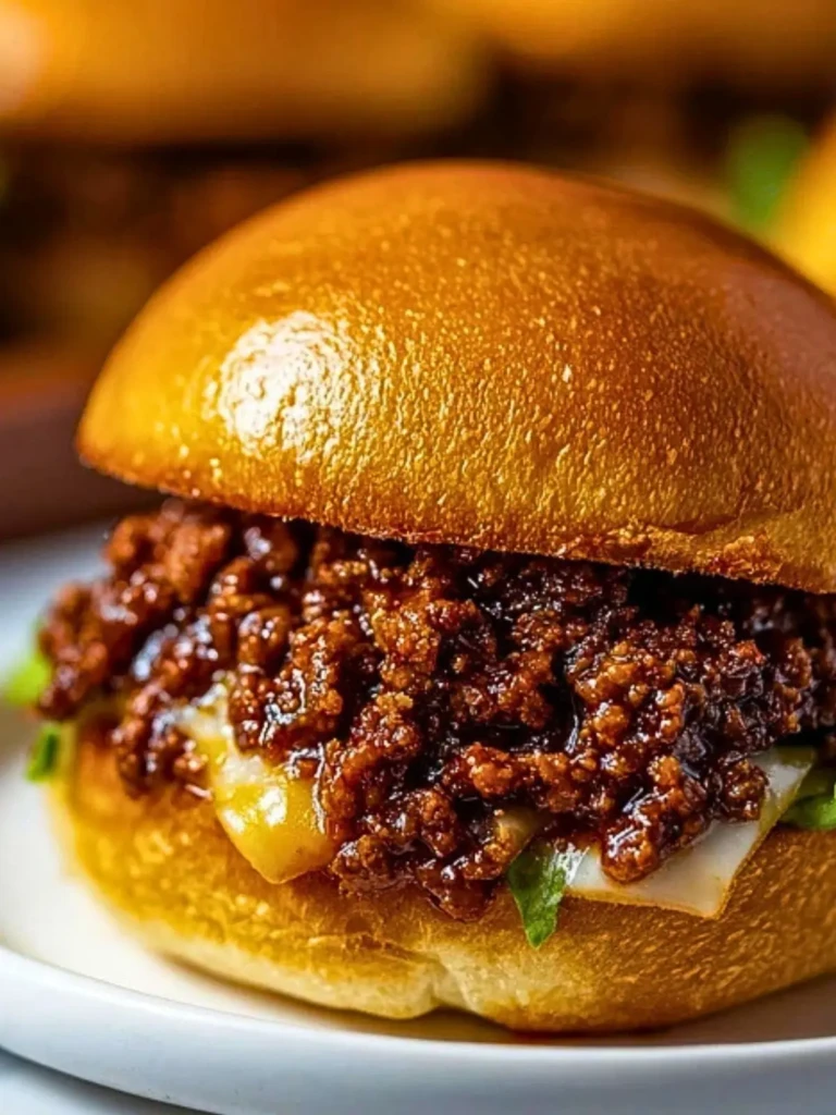 Steakhouse Burger Sloppy Joes (1)