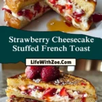 Strawberry Cheesecake Stuffed French Toast (2)