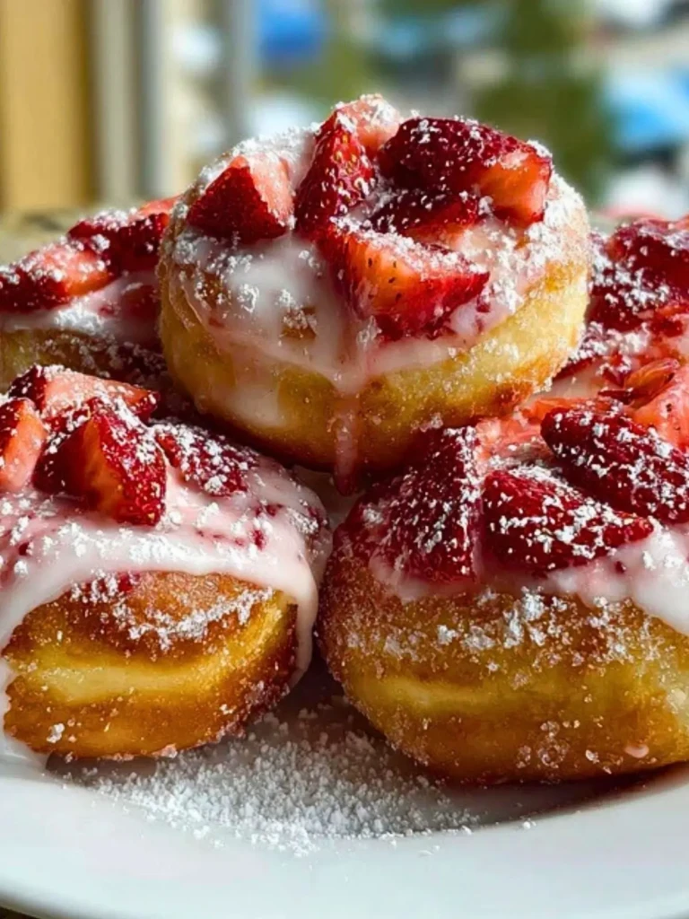 Strawberry Donut Rolls (1)