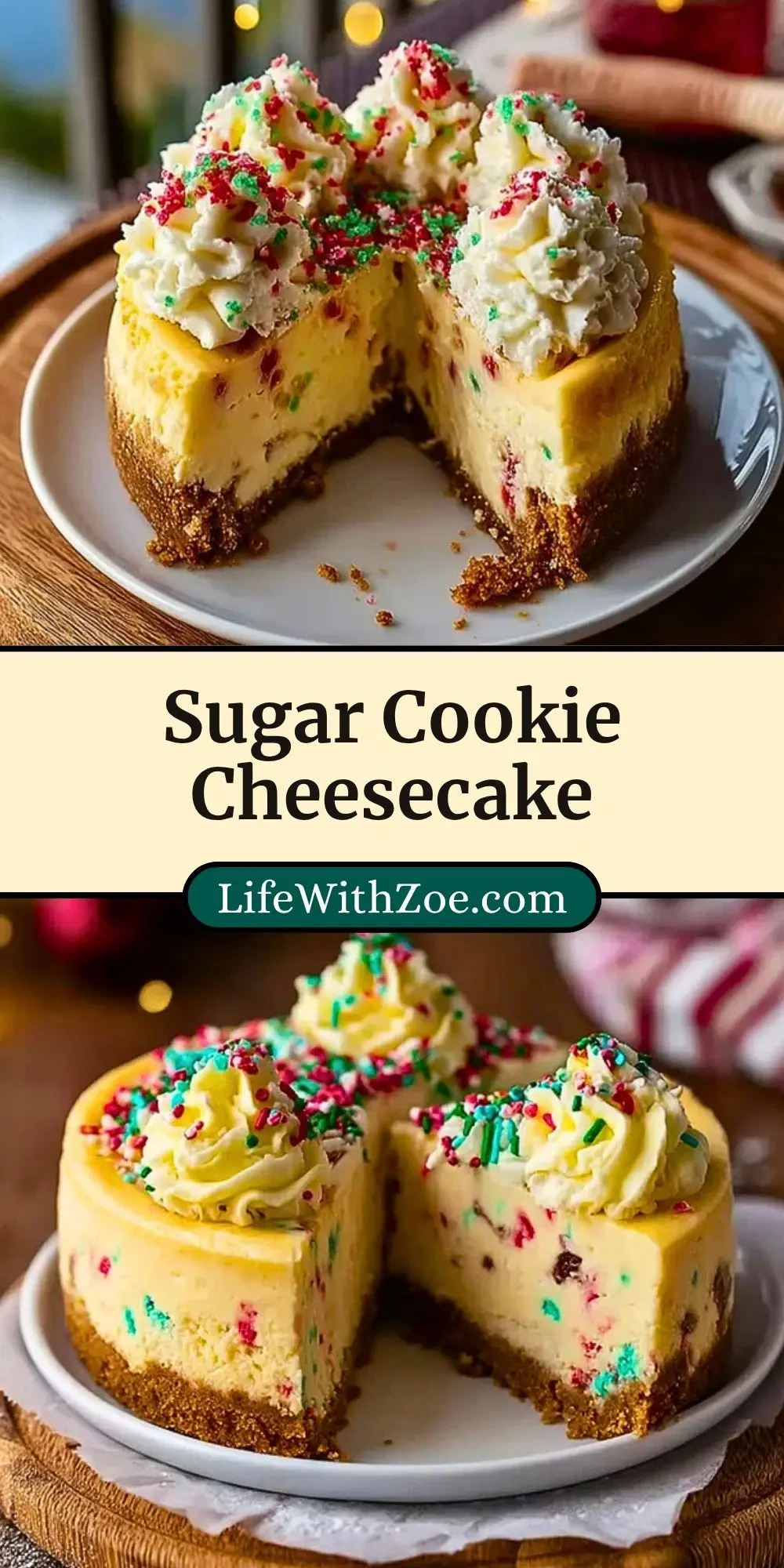 Sugar Cookie Cheesecake Pin 2