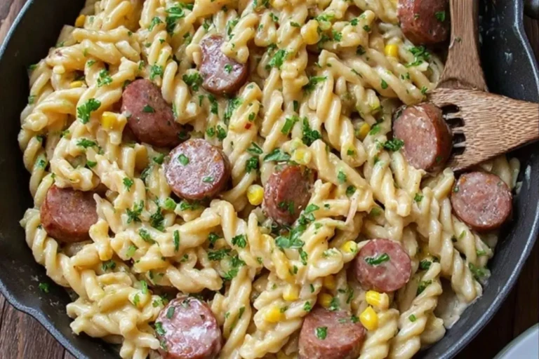 Summer Kielbasa Pasta