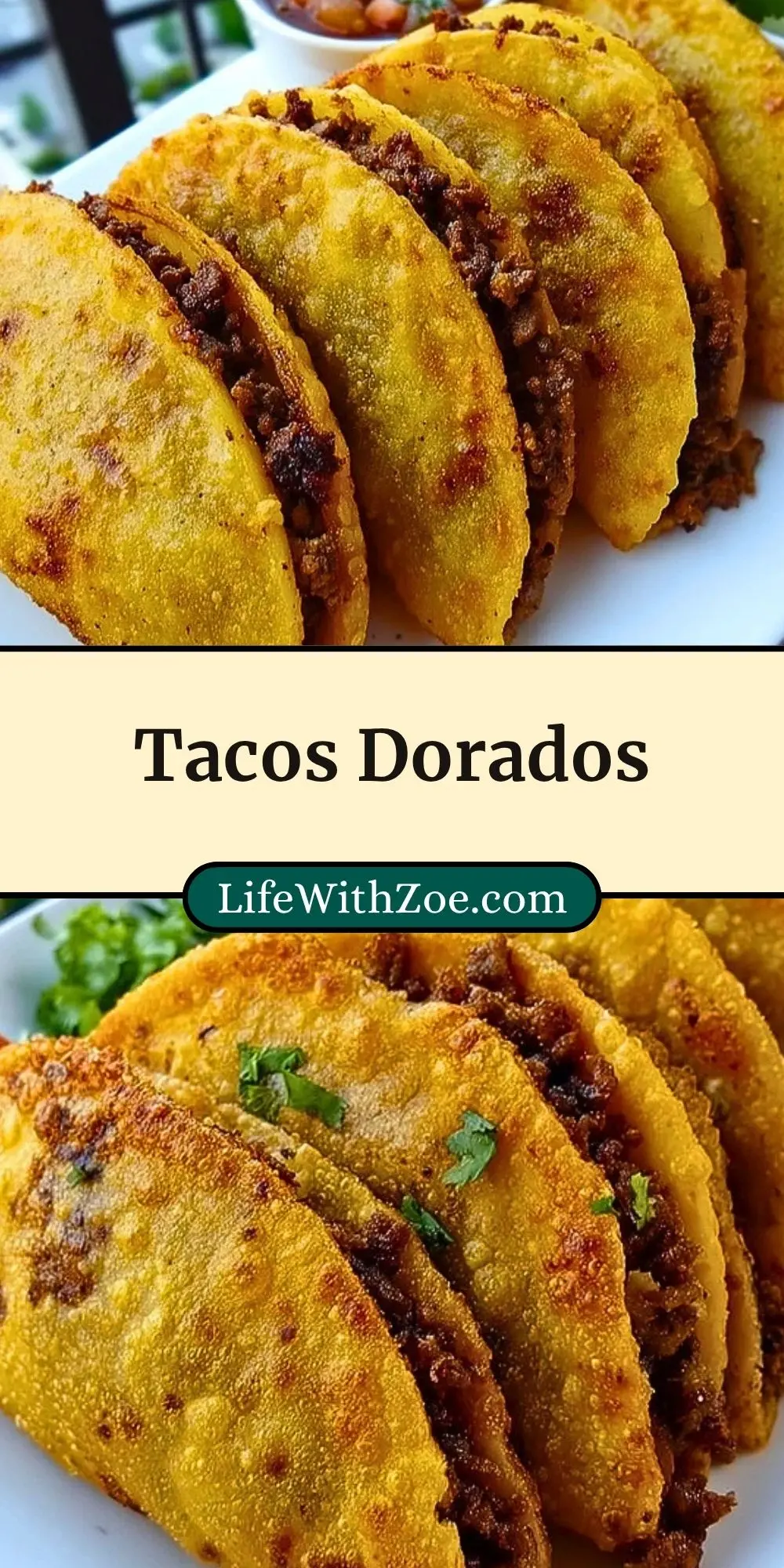 Tacos Dorados Pin 2