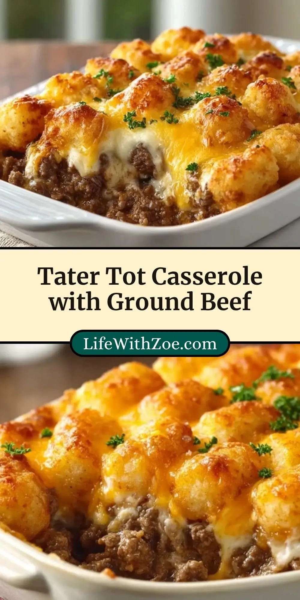 Tater Tot Casserole with Ground Beef (3)