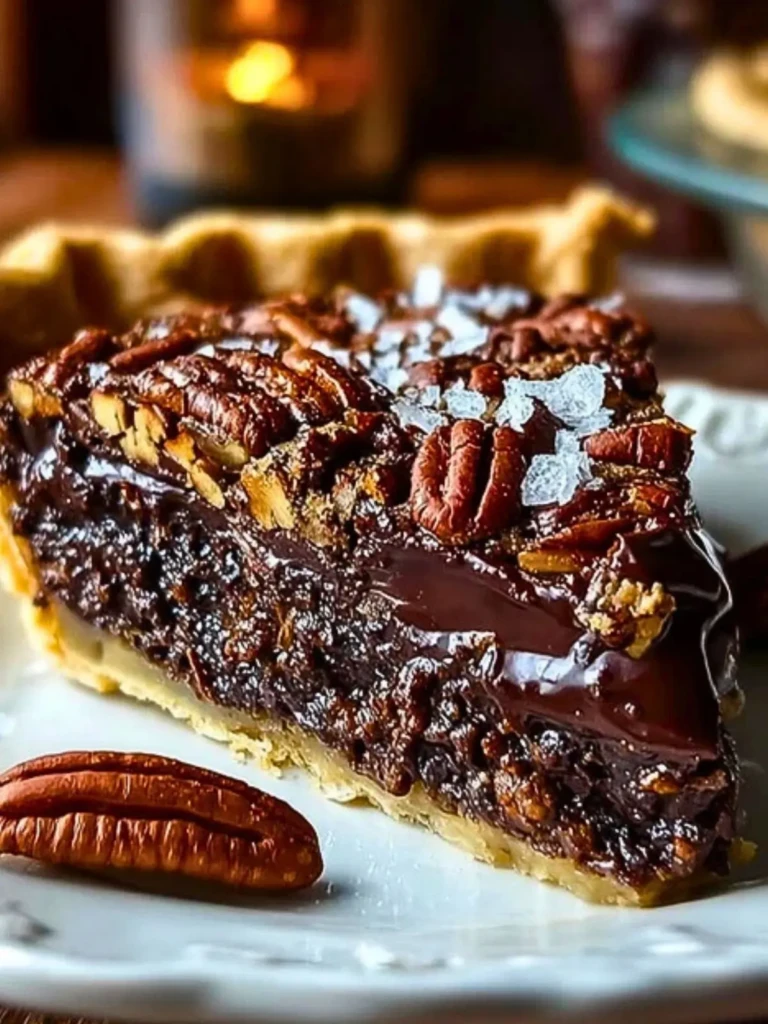 Texas Chocolate Pecan Pie 2