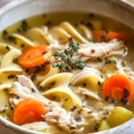 Turkey Noodle Soup for Ultimate Comfort