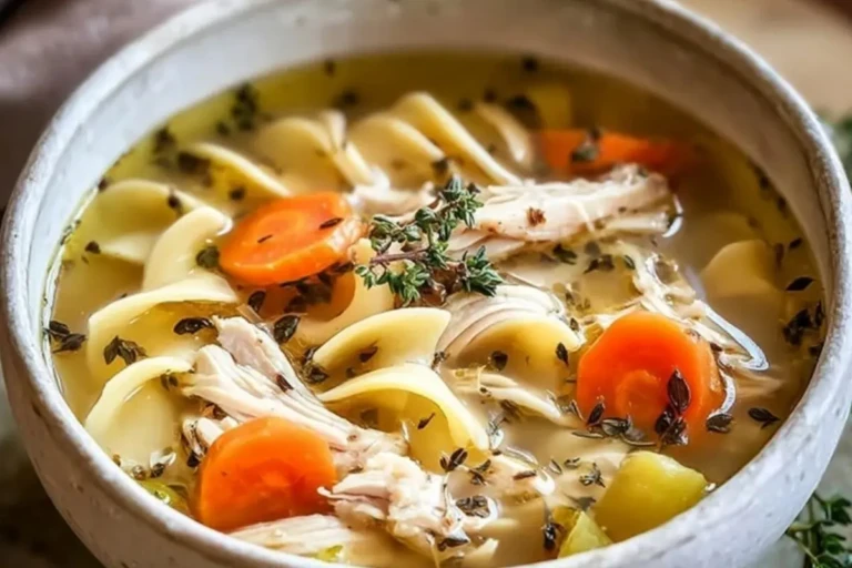 Turkey Noodle Soup for Ultimate Comfort