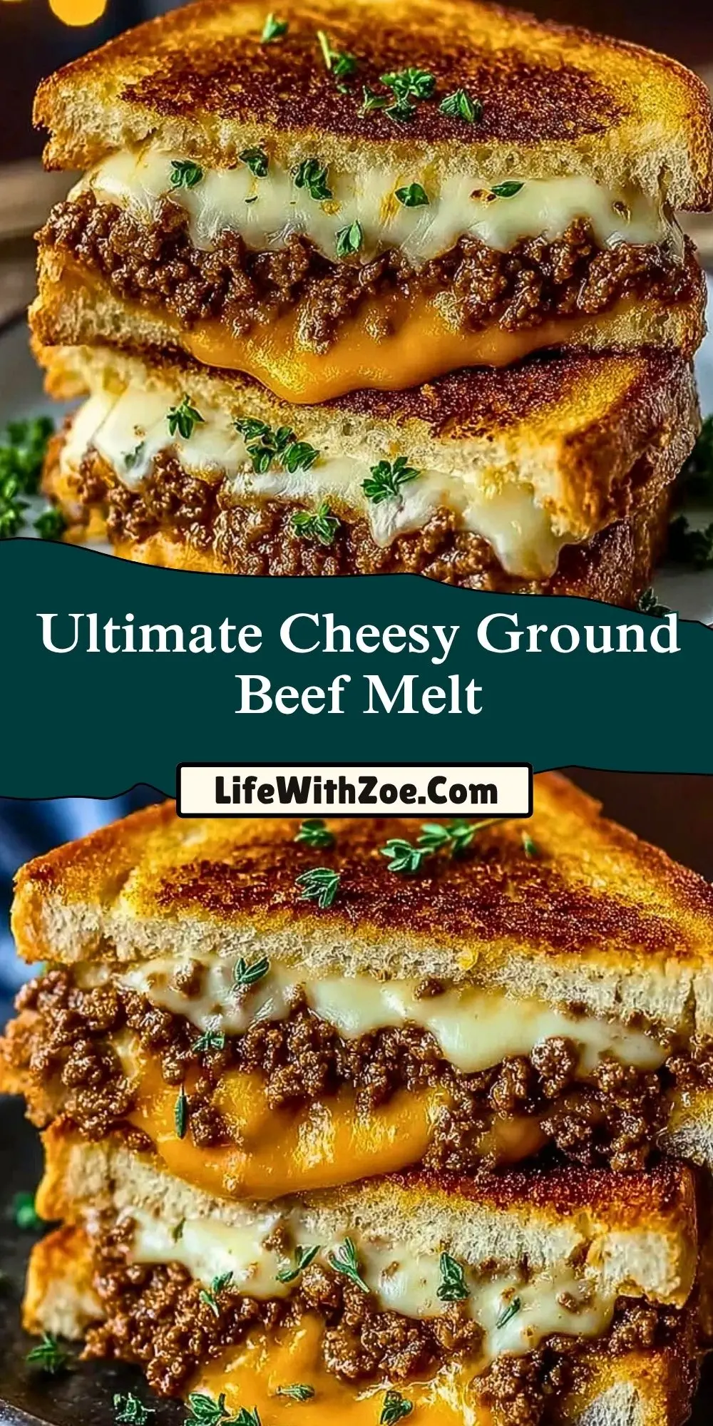 Ultimate Cheesy Ground Beef Melt (2)