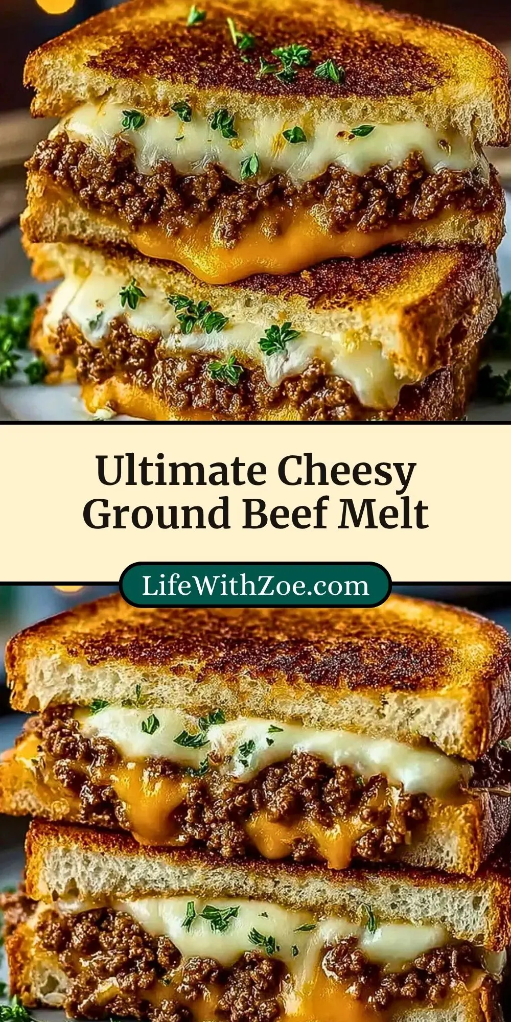 Ultimate Cheesy Ground Beef Melt (3)