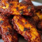 Air Fryer Spicy Dry Rub Wings