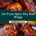 Air Fryer Spicy Dry Rub Wings (2)