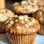 Apple Cinnamon Greek Yogurt Muffins