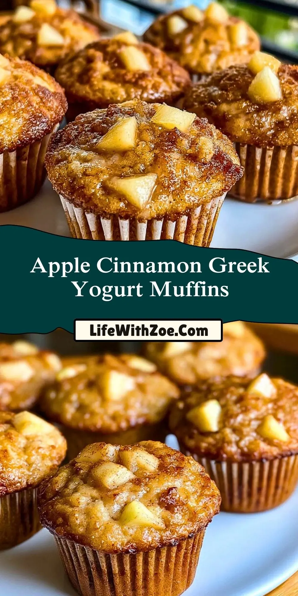 Apple Cinnamon Greek Yogurt Muffins (2)