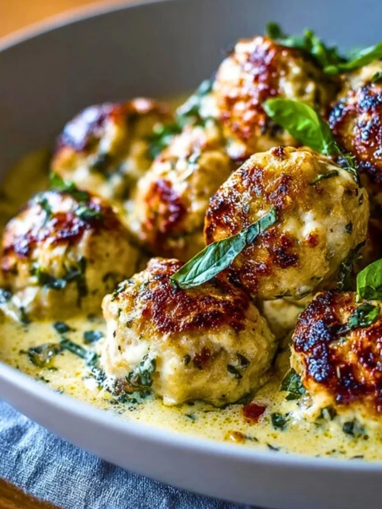 Baked Chicken Ricotta Meatballs (1)