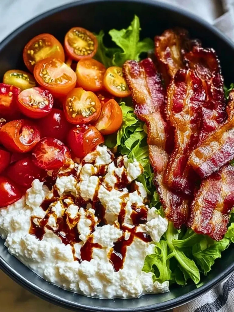 BLT Cottage Cheese Bowl 2