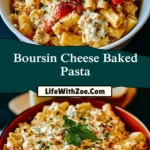 Boursin Cheese Baked Pasta (2)