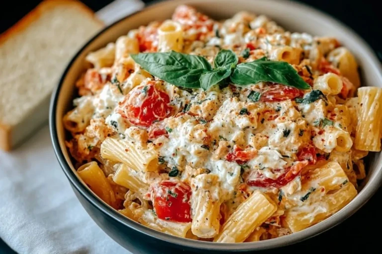 Boursin Cheese Baked Pasta