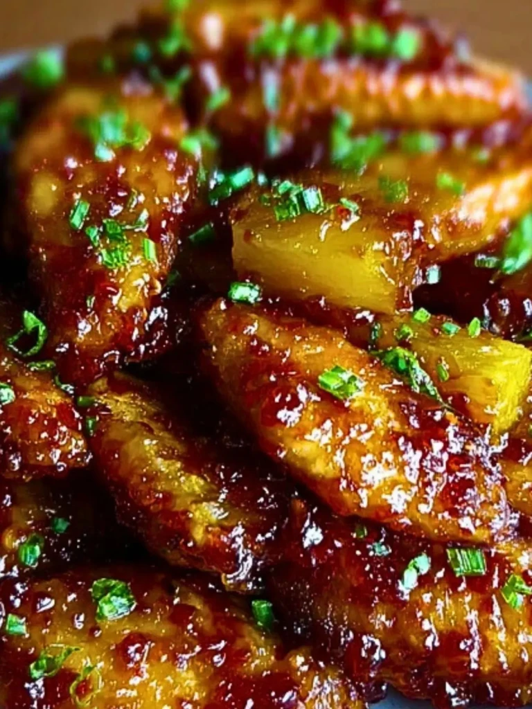Brown Sugar Pineapple Wings (1)