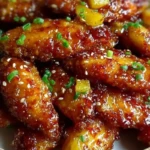 Brown Sugar Pineapple Wings