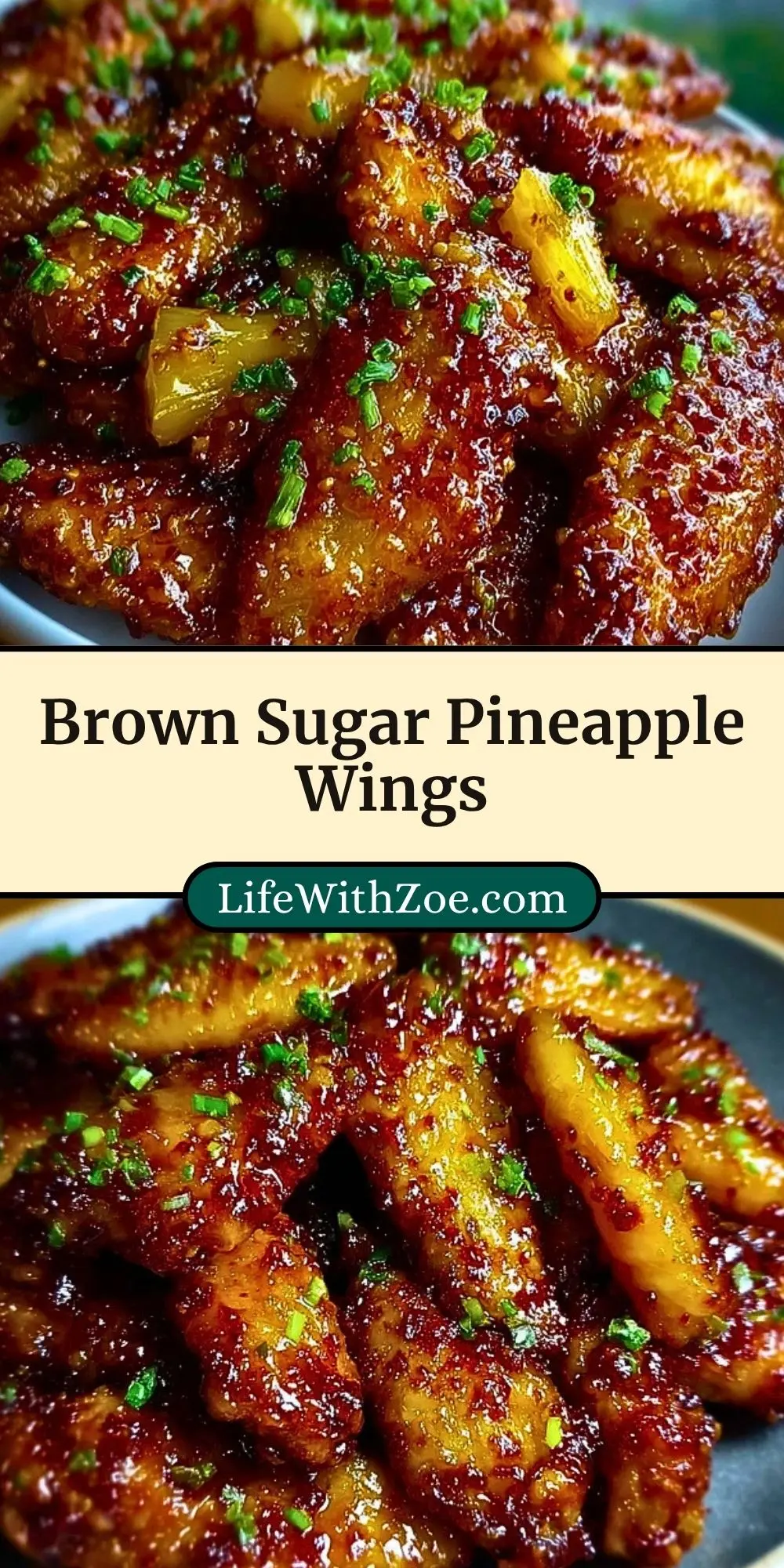 Brown Sugar Pineapple Wings (3)