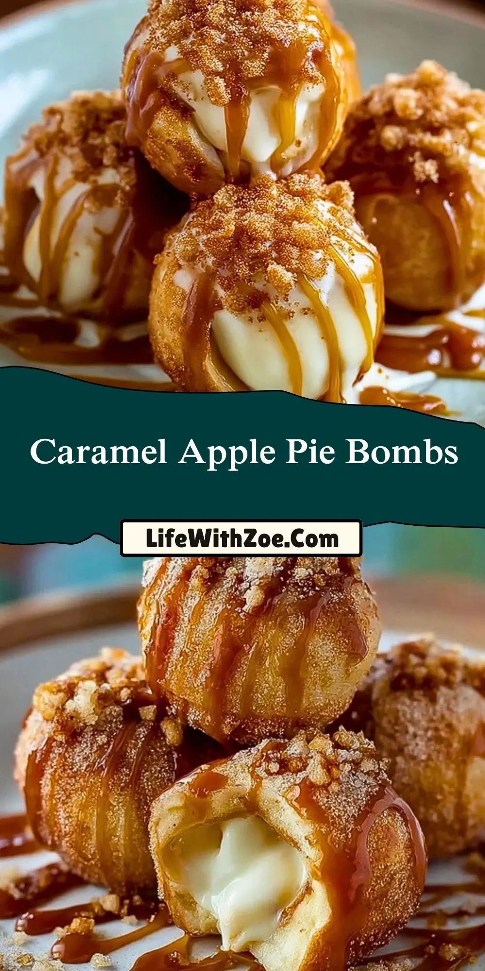 Caramel Apple Pie Bombs (2)