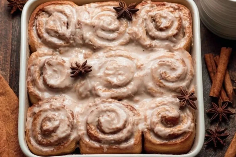 Chai Cinnamon Rolls