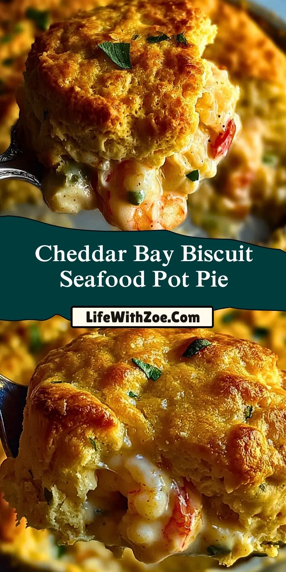 Cheddar Bay Biscuit Seafood Pot Pie (2)