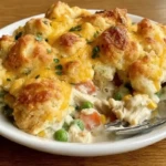 Chicken Cobbler Dinner Casserole