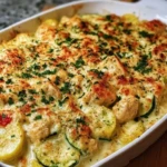 Chicken Zucchini Casserole 1