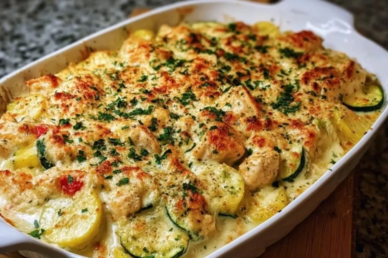 Chicken Zucchini Casserole 1
