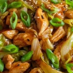 Chinese Chicken & Cabbage Stir-Fry