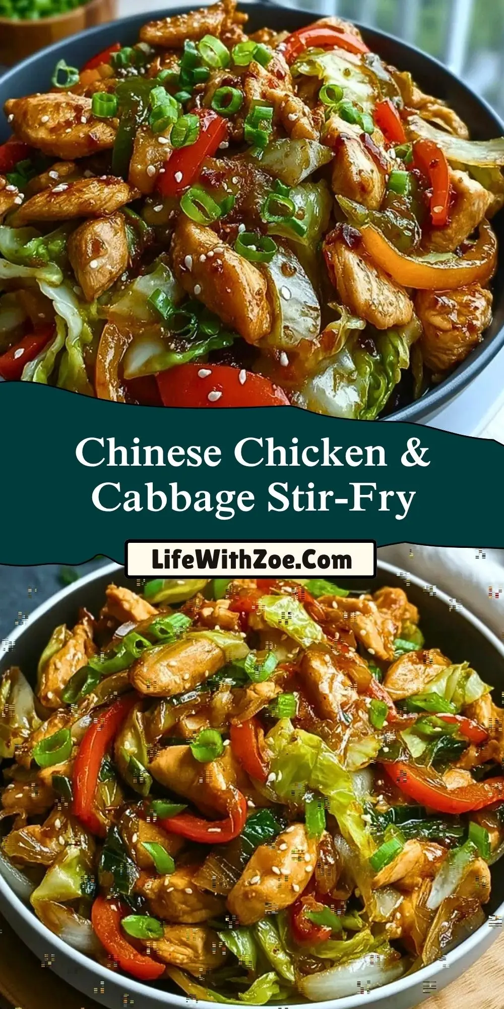 Chinese Chicken & Cabbage Stir-Fry (2)