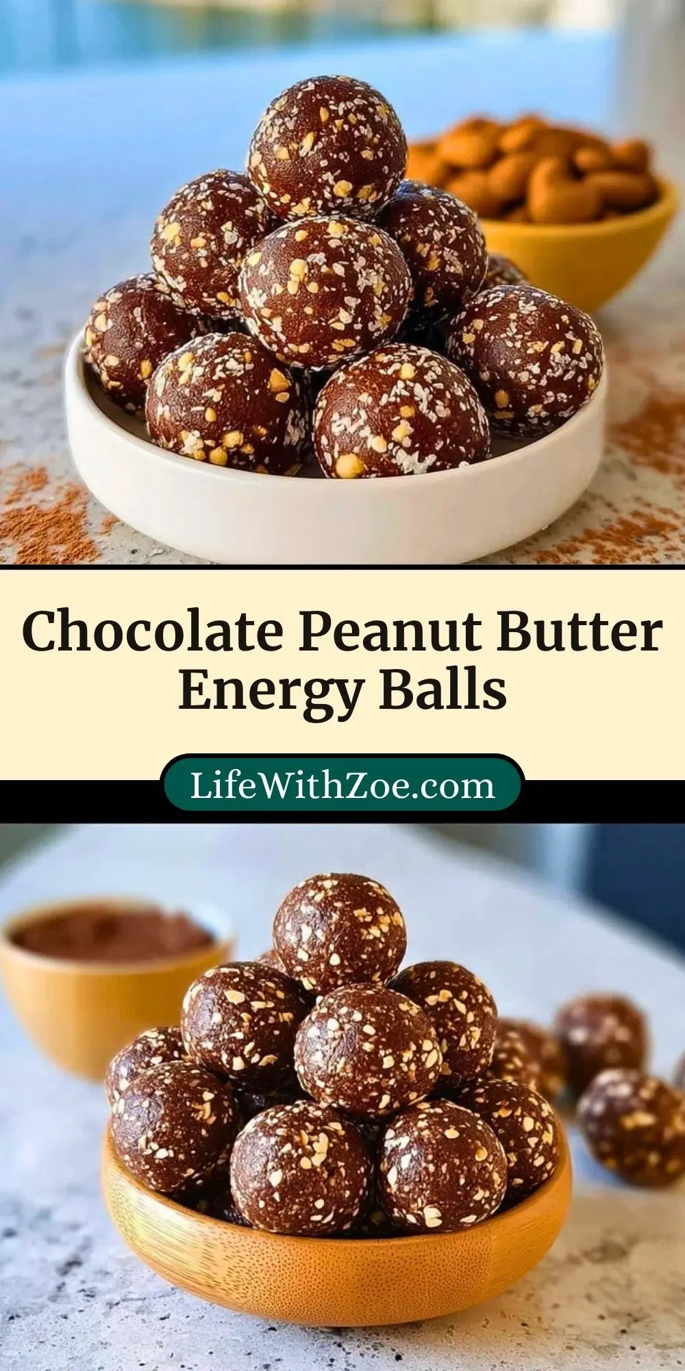 Chocolate Peanut Butter Energy Balls (3)