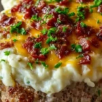 Classic Comfort Loaded Potato Meatloaf
