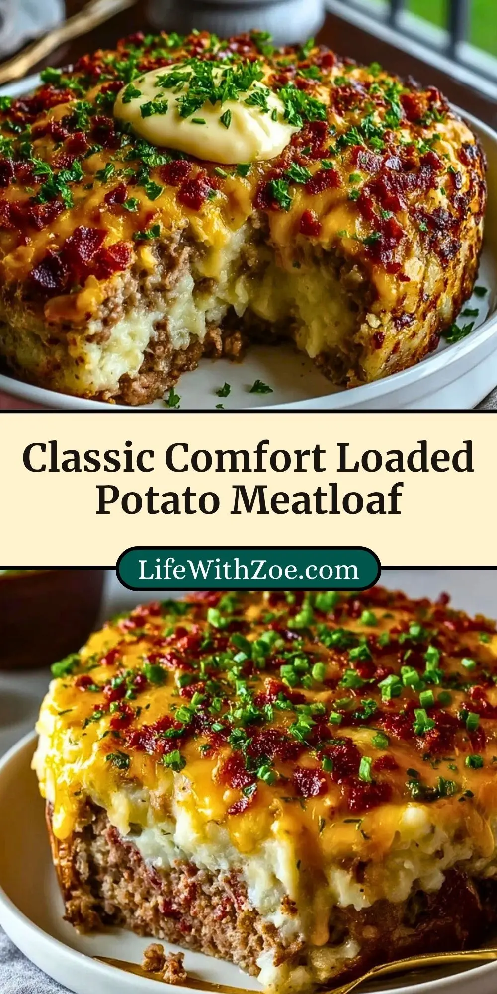 Classic Comfort Loaded Potato Meatloaf (3)