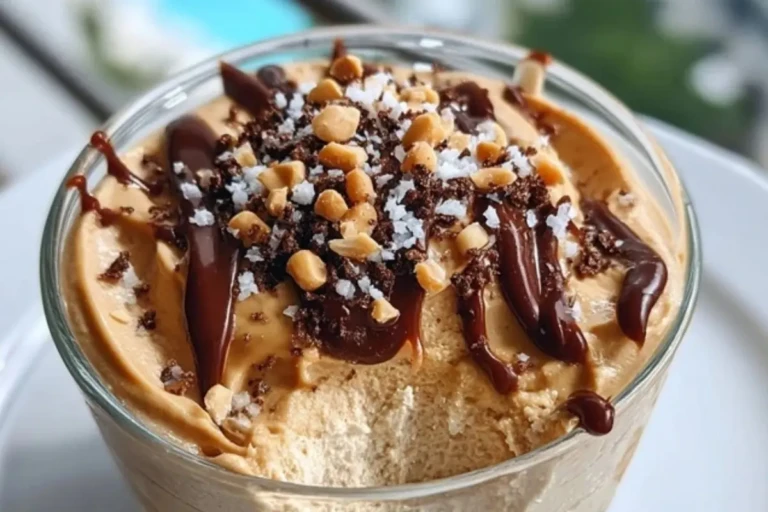 Cottage Cheese Peanut Butter Mousse