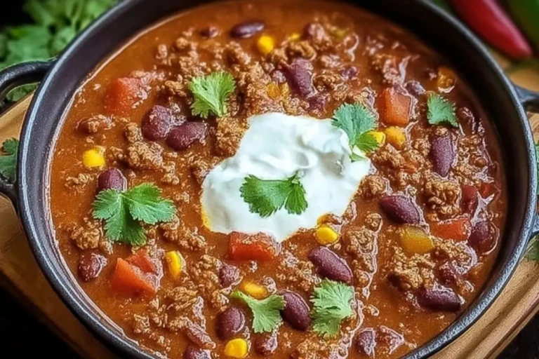 Cozy Up with High Protein Chili