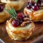 Cranberry Brie Bites